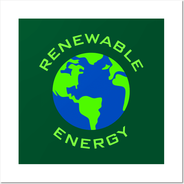 Renewable Energy Wall Art by CleanPower